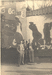 Артисты цирка на фоне нашей рекламы. Харьков, 1934 г